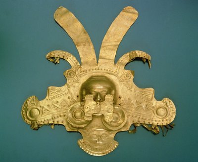 Early Calima Diadem by Pre Columbian